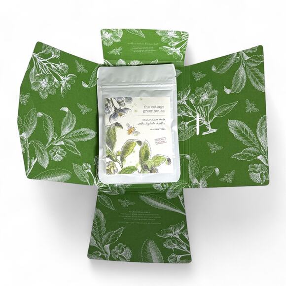 Soothing Kaolin Clay Mask The Cottage Greenhouse 2 oz Margot Elena - Picture 3 of 4